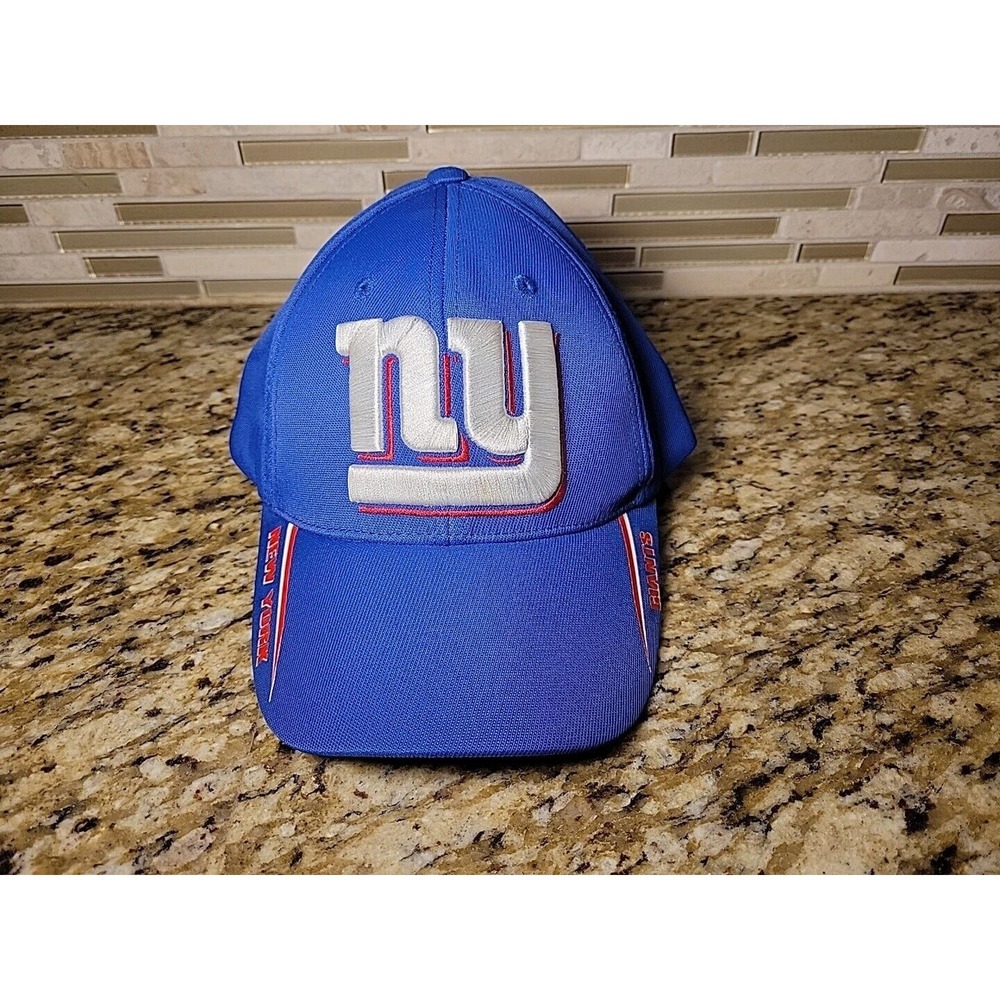 New York Giants Hat Cap Adjustable NFL Football Strapback Blue One Size Fits All